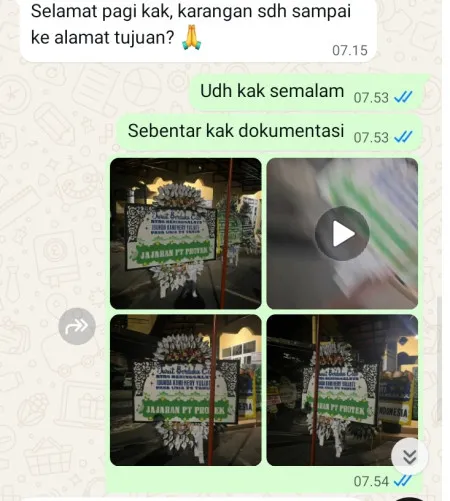 Pengiriman Papan Bunga Selamat Bayah Barat Bayah
