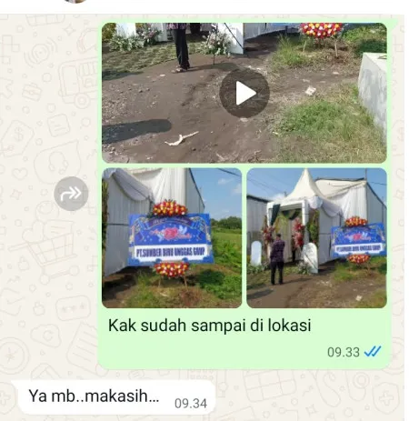 Pengiriman Karangan Bunga Bayah Barat Bayah
